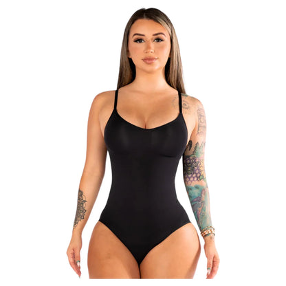 {Pack of 2} [BUY 1 GET 1 FREE] Snatched Bodysuit - Sleeveless Sculpting Body Shapewear