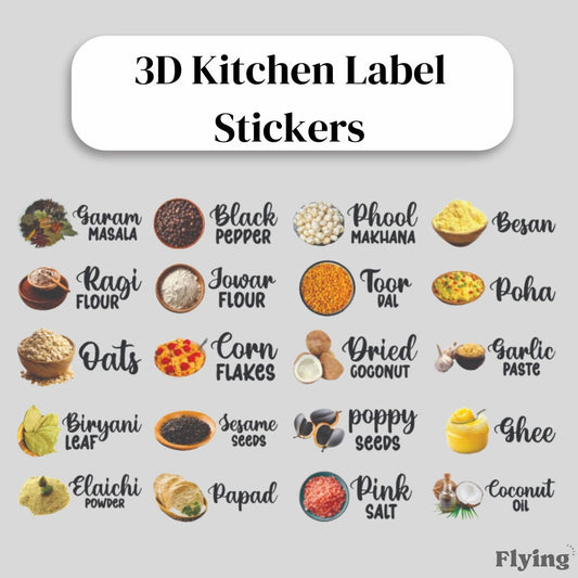 3D Kitchen Stickers